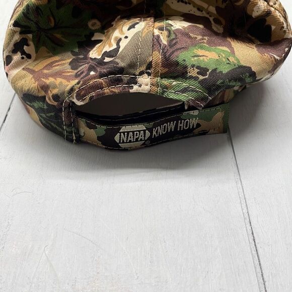 Camo Cap Adjustable NAPA Outdoors Hunting Streetwear Gorpcore Normcore Dadcore - Picture 3 of 6